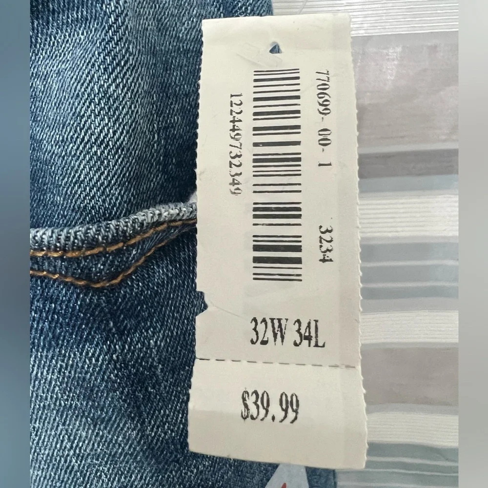 Old Navy Loose Ample Blue Denim Jeans - Picture 6 of 8